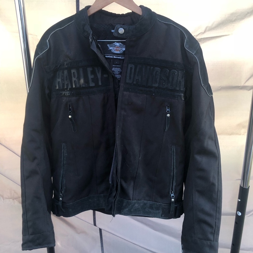 Harley Davidson Waterproof Armored Suede Jacket